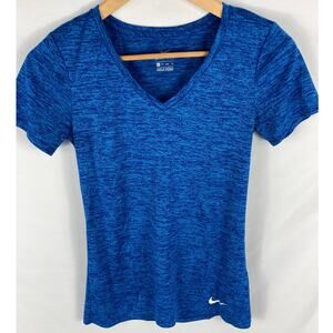 Nike Dri Fit Training Tshirt Blue Size XS